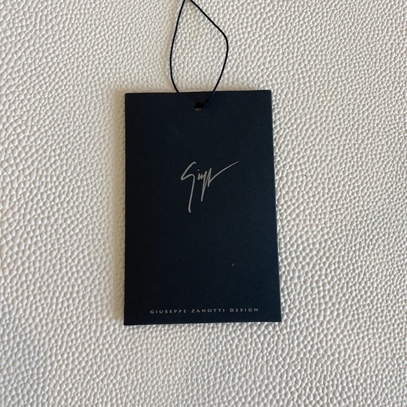 GUISSEPE ZANOTTI Nude Crystal Sophie Sandals 37.5 - Picture 10 of 10